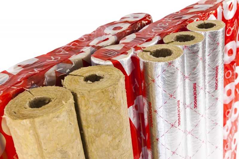 Цилиндры навивные кашированные фольгой Роквул 100 80х159