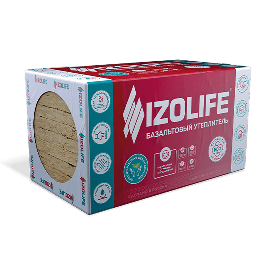 Утеплитель Izolife Вент Стена 50х600х1200